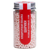 Посыпка шарики 4 мм, розовый, 50 г