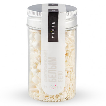 Посыпка MIXIE Белым бело, 50гр