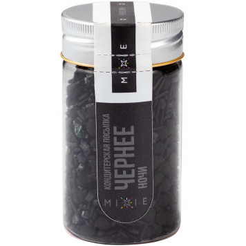 Посыпка Mixie Чернее ночи, 50гр