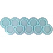 Силиконовая форма №162 "Кружки" 4 см