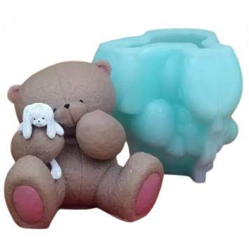 Силиконовая форма №188 "Мишка - пухлик" (Классик)