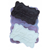 Силиконовая форма №280 "С днем рождения - рамка"