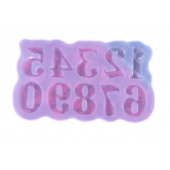 Силиконовая форма №335 "Цифры" 2 см