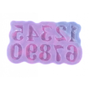 Силиконовая форма №335 "Цифры" 2 см