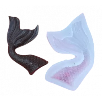 Силиконовая форма №349 "Хвост русалки" №4