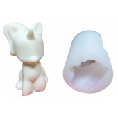 Силиконовая форма №421 "Единорожка" (Классик)