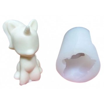 Силиконовая форма №421 "Единорожка" (Классик)