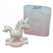 Силиконовая форма №632 "Единорог-качалка" (Классик)