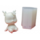 Силиконовая форма №704 "Олененок 3D" №1