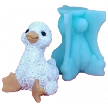 Силиконовая форма №2050 Гусь