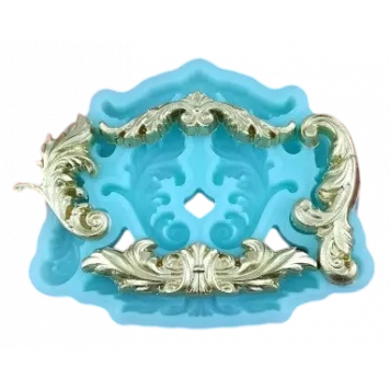 Силиконовая форма №2114 Декор 6шт