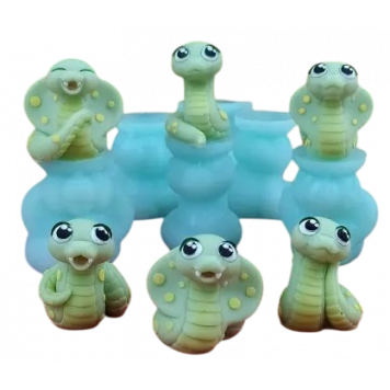 Силиконовая форма №2191 Змейка мини