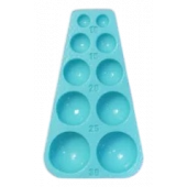 Силиконовая форма №8 "Полушарики"