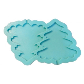 Силиконовая форма №52  "Ёлочка#2"