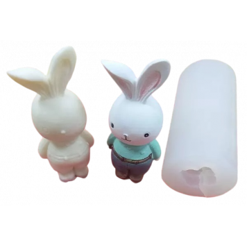 Силиконовая форма №310 "Зайка - мальчик"