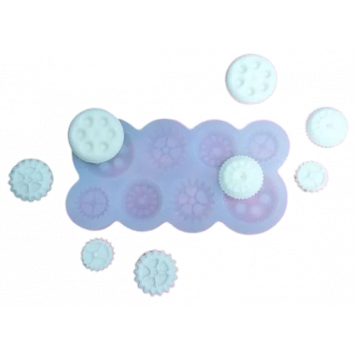 Силиконовая форма №423 "Шестеренки-мини"