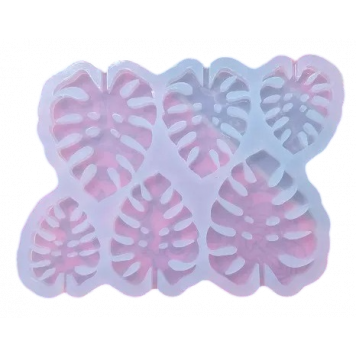 Силиконовая форма №234 "Лист монстеры"