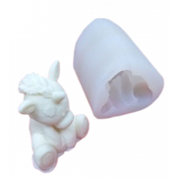 Силиконовая форма №345 "Единорог- ослик" (Классик)