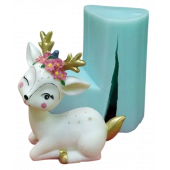 Силиконовая форма №415 "Мама оленят" #4 (Классик)