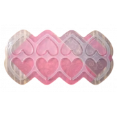 Силиконовая форма №275 "Сердечки" коробочка