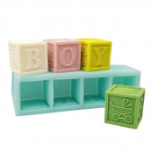 Силиконовая форма №527 "Детские кубики" (Классик)