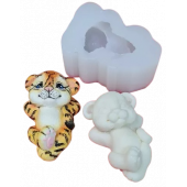 Силиконовая форма №722 " Тигренок" №1 (Классик)