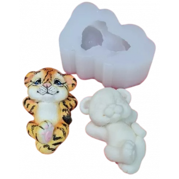 Силиконовая форма №722 " Тигренок" №1 (Классик)
