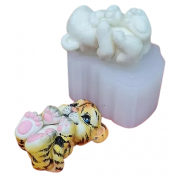 Силиконовая форма №722 " Тигренок" №2 (Классик)