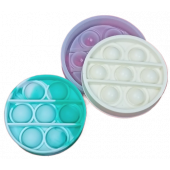 Силиконовая форма №941 "Поп Ит круг" мини (Классик)