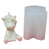 Силиконовая форма №628 "Единорог" №5 (Классик)