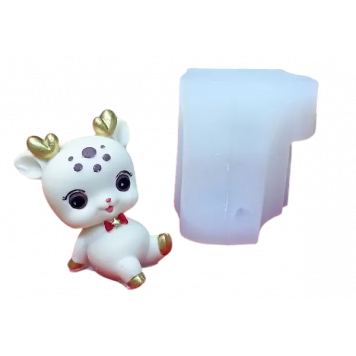 Силиконовая форма №880 "Оленёнок" №2 (Классик)