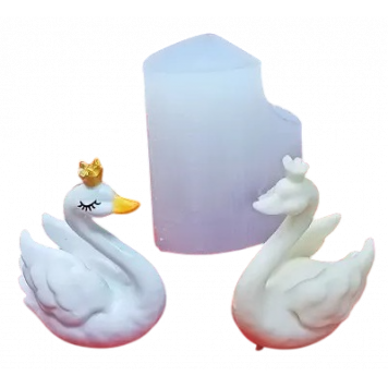 Силиконовая форма №925 "Царевна - лебедь" (Классик)