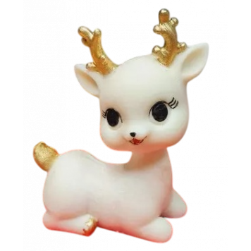 Силиконовая форма №991 "Мама оленят" №8 (Классик)