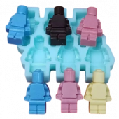 Силиконовая форма №609 Лего-человечек-мини
