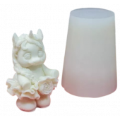 Силиконовая форма №676 Милашка-единорог