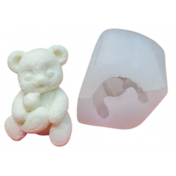 Силиконовая форма №672 "Мишки-семья" №2