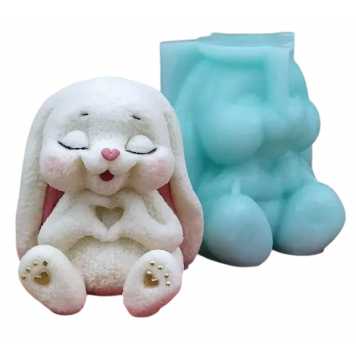 Силиконовая форма №1228 "Зайка "