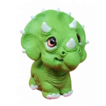 Силиконовая форма №749 "Динозавр трицератопс"