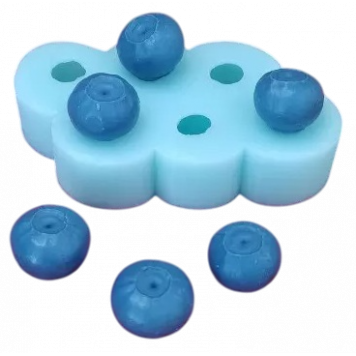 Силиконовая форма №566 "Ягода - Голубика"