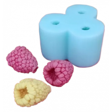 Силиконовая форма №599 "Малина 3D" крупная