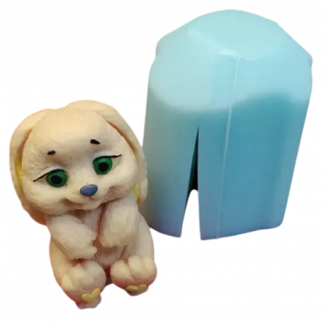 Силиконовая форма №1574 Веселый зайка