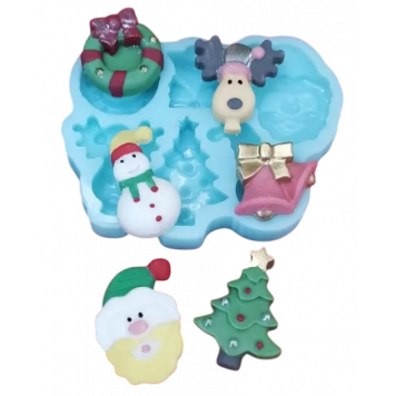 Силиконовая форма №297 Новогодний №2