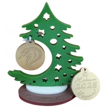 Силиконовая форма №955 Елочка №8