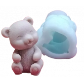 Силиконовая форма №1801 Мишка-мини №2