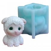 Силиконовая форма №1858 Барашка-мини