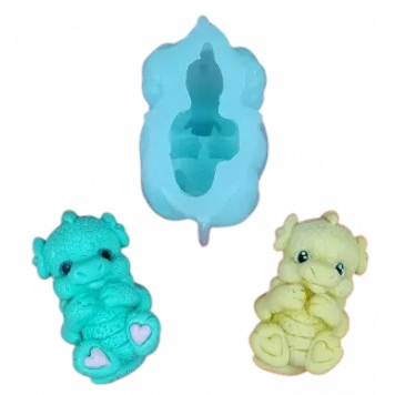 Силиконовая форма №1965 Крошка дракончик