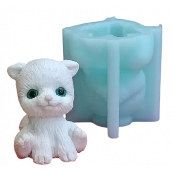 Силиконовая форма №1856 Котенок мини