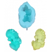 Силиконовая форма №1964 Спящий дракончик