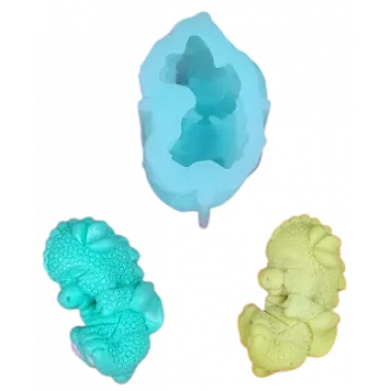 Силиконовая форма №1964 Спящий дракончик