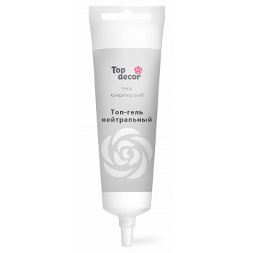 Гель Топ декор нейтральный, 125 гр